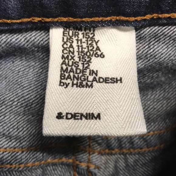 H&M Slim Fit Jeans - Dark Wash - Picture 5 of 7